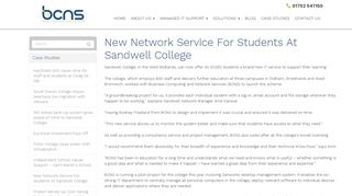 New Network Service For Students At Sandwell College - Devon ...
