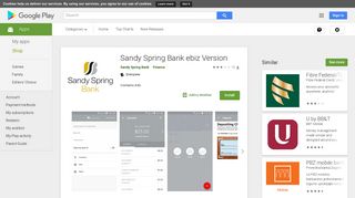 Sandy Spring Bank ebiz Version - Apps on Google Play