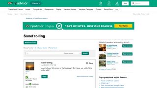 Sanef tolling - France Forum - TripAdvisor