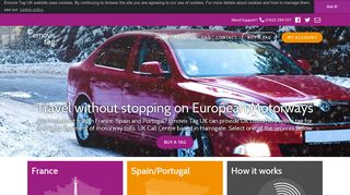 Travel without stopping on European Motorways | Telepeage | French ...