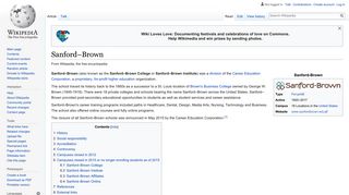 Sanford–Brown - Wikipedia