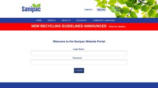 urgent news - Sanipac | Garbage Services