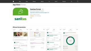 Sanitas Portal on the App Store - iTunes - Apple