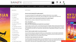 ELITE FAQ's Help | Sanity
