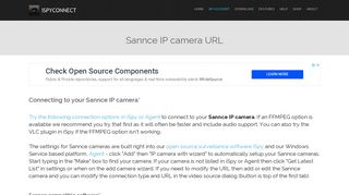 Connect to Sannce IP cameras