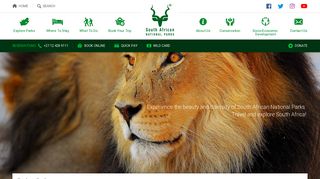 South African National Parks - SANParks - Official Website ...
