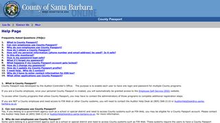 County Passport - Santa Barbara