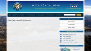 County of Santa Barbara Policy Document
