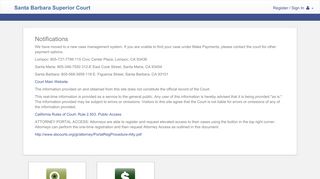 Santa Barbara Superior Court - Santa Barbara County Superior Court