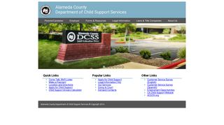 Alameda County Department of Child Support Services Home Page