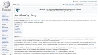 Santa Clara City Library - Wikipedia
