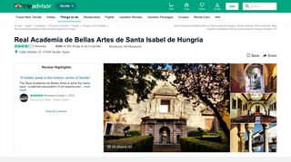 Real Academia de Bellas Artes de Santa Isabel de Hungria (Seville ...