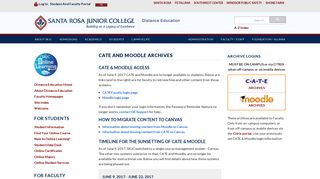 CATE and Moodle Archives - Santa Rosa Junior College