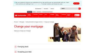 Existing Customers – Mortgages – Santander UK