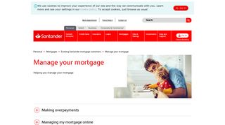 Managing your mortgage - Santander UK