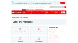 Loans and mortgages | Santander UK