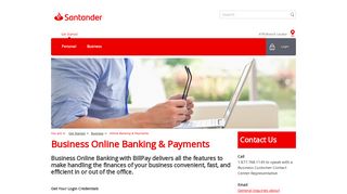Online Banking Payments | Santander Bank