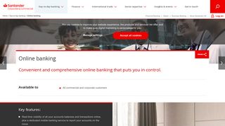 Online banking | Santander Corporate & Commercial Banking