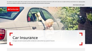 Santander Car Insurance | Santander UK