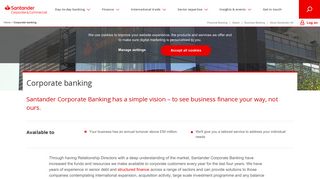 Corporate banking | Santander Corporate & Commercial Banking