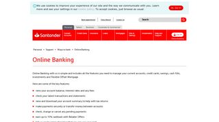 Online Banking | Santander UK