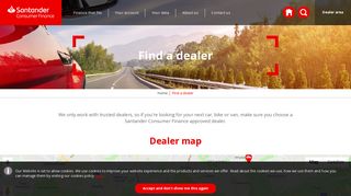 Find a dealer – Santander Consumer UK