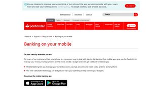 Santander Mobile Banking | Santander UK