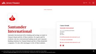 Santander International | Jersey Finance Members | Jersey Finance