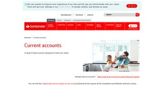 Current Accounts | Personal Bank Accounts - Santander UK