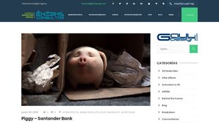 Piggy - Santander Bank - ÊNÏGMÅ Consultor | Agencia de Marketing ...