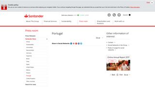 Portugal - Banco Santander, S.A.