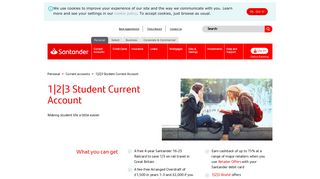 1|2|3 Student Bank & Current Accounts - Santander UK