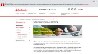 Retail/Commercial Banking - Banco Santander, S.A.