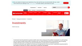 Investments | Santander UK