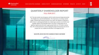 Santander Shareholders