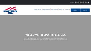 Sportsplex USA Home Page