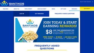Santikos Loyalty Rewards Help