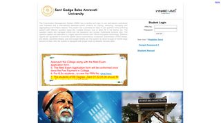 Examination Management System | Sant Gadge Baba Amravati ...