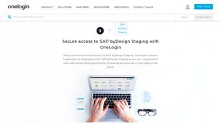 SAP byDesign Staging Single Sign-On (SSO) - Active Directory ...