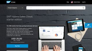 SAP Hybris Sales Cloud, starter edition | Cross Industry | SAP Store