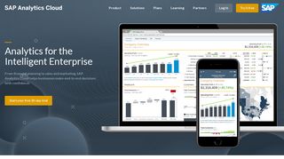 SAP Analytics Cloud | End-to-end analytics platform | SAP