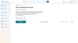 SAP Jam Administrator Guide | Http Cookie | Web Browser - Scribd