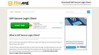 Download SAP Secure Login Client - File.org