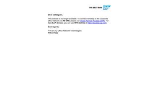 SAP - Remote Access Solution Center