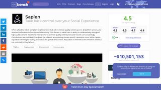 Sapien (SPN) - ICO rating and details | ICObench