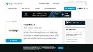 Sapo Mail API | ProgrammableWeb