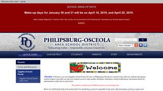 Sapphire Parent Portal - Philipsburg Osceola Area School District