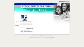 Sapphire Community Portal - Logon - Penn Manor School District