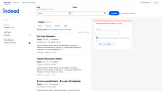 Sappi Jobs - January 2019 | Indeed.co.za