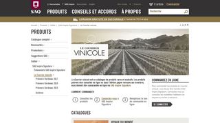 Le Courrier vinicole | SAQ.com